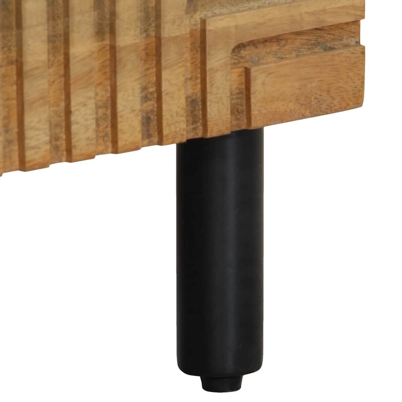 Dulapul maro 40x33x110 cm lemn masiv de mango