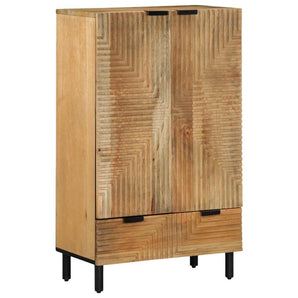 Dulapul maro 60x33x100 cm lemn masiv de mango
