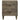 Noptiera gri deschis 40x33x46 cm lemn masiv de mango