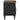 Dulap TV, negru, 80x33x46 cm, lemn masiv de mango