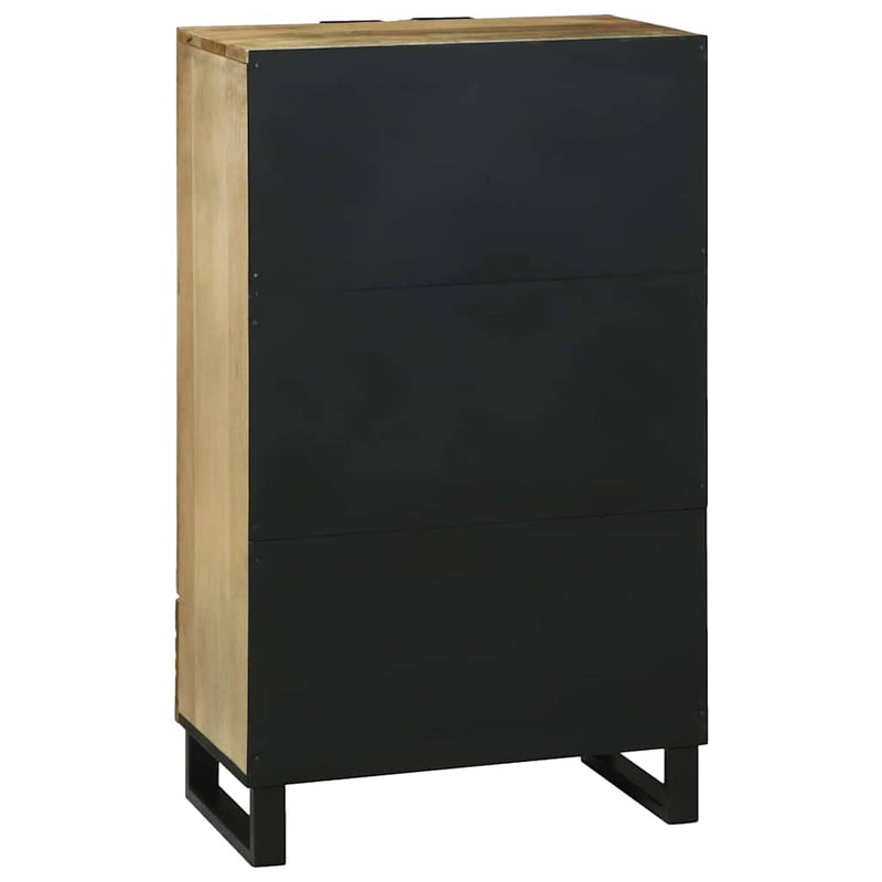 Highboard Maro 60 x 33 x 100 cm Lemn masiv de mango