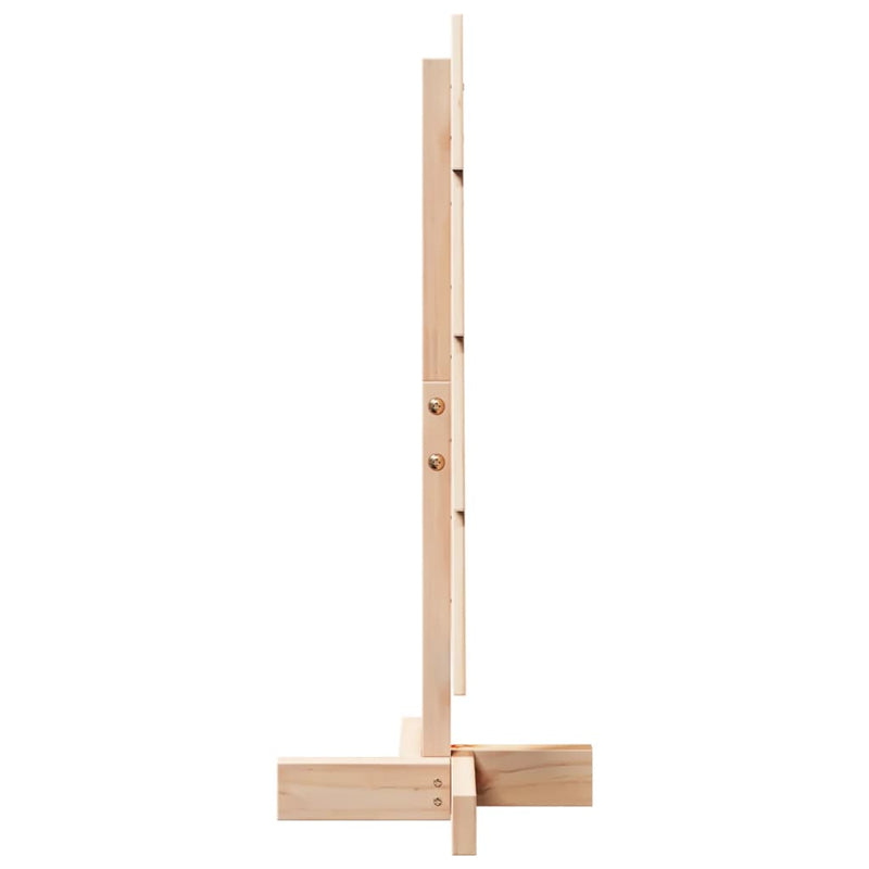 Brad de Crăciun decorativ, 70 cm, lemn masiv