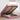 Cadru de pat otoman cu saltea, catifea roz 120x200cm