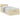 Pat otoman cu saltea crem 90x200 cm stofa