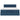 Pat otoman cu saltea albastru 140x190 cm stofa