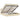 Cadru de pat otoman cu saltea crem 200x200 cm stofa