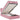 Cadru de pat otoman cu saltea, catifea roz 90x200cm