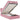Cadru de pat otoman cu saltea roz 100x200cm catifea
