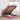 Cadru de pat otoman cu saltea roz 100x200cm catifea