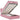 Cadru de pat otoman cu saltea, catifea roz 80x200cm