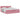 Cadru de pat otoman cu saltea roz 200x200 cm catifea