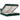 Cadru de pat otoman cu saltea verde închis 180x200cm catifea