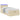 Pat otoman cu saltea crem 100x200 cm stofa