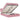 Cadru de pat otoman cu saltea roz 140x190cm catifea