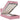 Cadru de pat otoman cu saltea, catifea roz 90x200cm