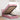 Cadru de pat otoman cu saltea, catifea roz 90x200cm