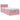 Cadru de pat otoman cu saltea roz 100x200cm catifea