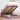 Cadru de pat otoman cu saltea, catifea roz 120x200cm