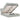 Cadru de pat otoman cu saltea Gri deschis 140x190cm catifea