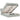 Cadru de pat otoman cu saltea Gri deschis 140x200cm catifea