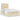 Cadru de pat otoman cu saltea crem 120x200cm stofa