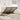 Cadru de pat otoman cu saltea crem 180x200cm stofa