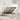 Cadru de pat otoman cu saltea crem 140x190cm stofa