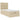 Cadru de pat otoman cu saltea crem 80x200cm stofa