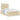 Cadru de pat otoman cu saltea crem 120x200cm stofa