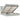 Cadru de pat otoman cu saltele Gri deschis 200x200cm catifea