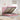 Cadru de pat otoman cu saltele Roz 140x200cm catifea