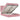 Cadru de pat otoman cu saltele Roz 140x190cm catifea
