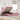 Cadru de pat otoman cu saltele Roz 180x200cm catifea