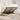 Cadru de pat otoman cu saltea crem 180x200cm stofa