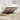 Cadru de pat otoman cu saltea crem 180x200cm stofa