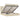 Cadru de pat otoman cu saltele crem 200x200cm stofa