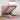Cadru de pat otoman cu saltele Roz 80x200cm catifea