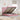 Cadru de pat otoman cu saltele Roz 140x200cm catifea