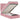 Cadru de pat otoman cu saltele, catifea roz 90x200cm