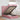Cadru de pat otoman cu saltele Roz 100x200cm catifea