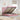 Cadru de pat otoman cu saltele Roz 140x200cm catifea