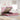 Cadru de pat otoman cu saltele Roz 180x200cm catifea