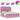 Cadru de pat otoman cu saltele Roz 200x200cm catifea