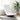 Scaun pivotant cu podea alb 70x51x79 cm Tesatura