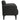 Canapea scaun cu cotiere negru 54 cm piele artificială