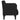 Canapea Scaun cu cotiere, negru, 53 cm, textil