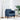 Canapea Scaun cu cotiere, albastru, 53 cm, textil
