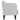 Canapea scaun cu cotiere, gri nor, 53 cm, textil
