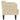 Canapea loveseat, crem, 111 cm, textil