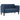 Canapea loveseat, albastru, 111 cm, textil